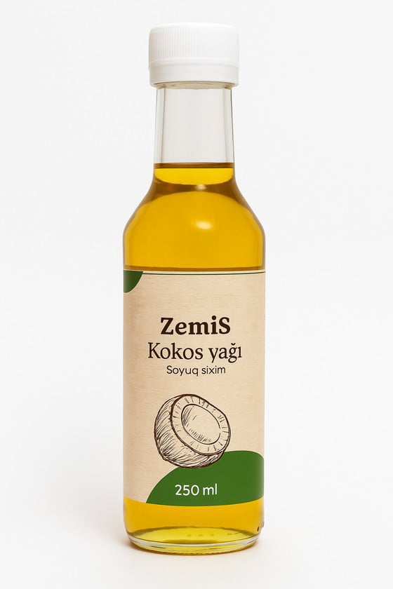 Kokos yağı ZemiS, 250 ml