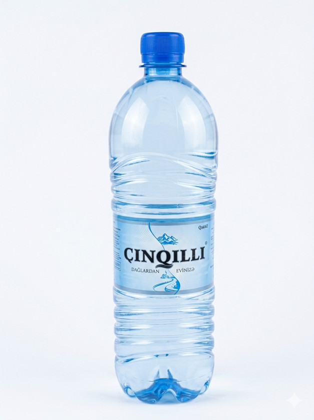İçməli su qazsız Çınqıllı 1 l