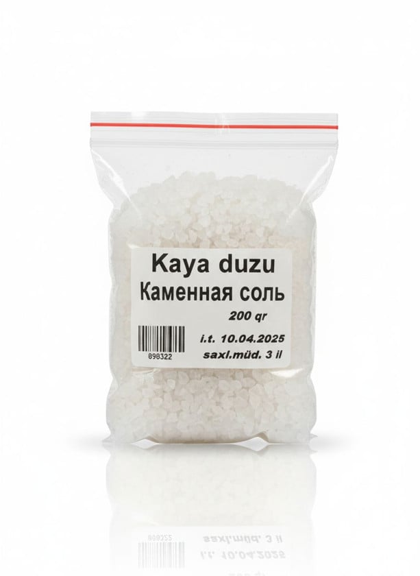 Qaya duzu, 200 q