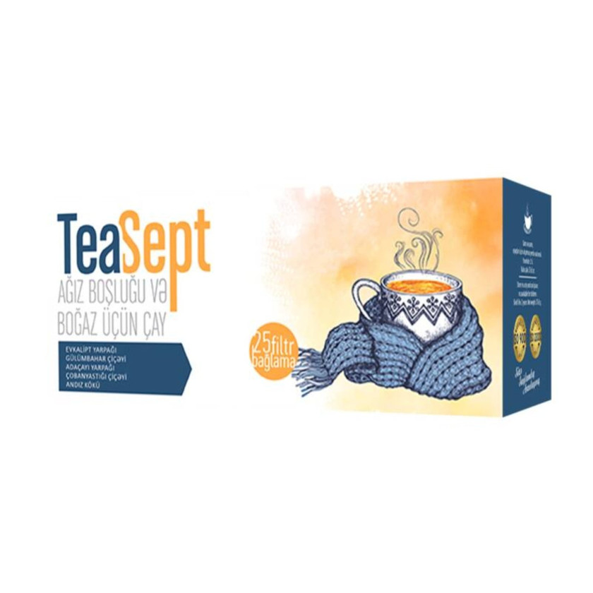 Çay Teasept 25 ədədli