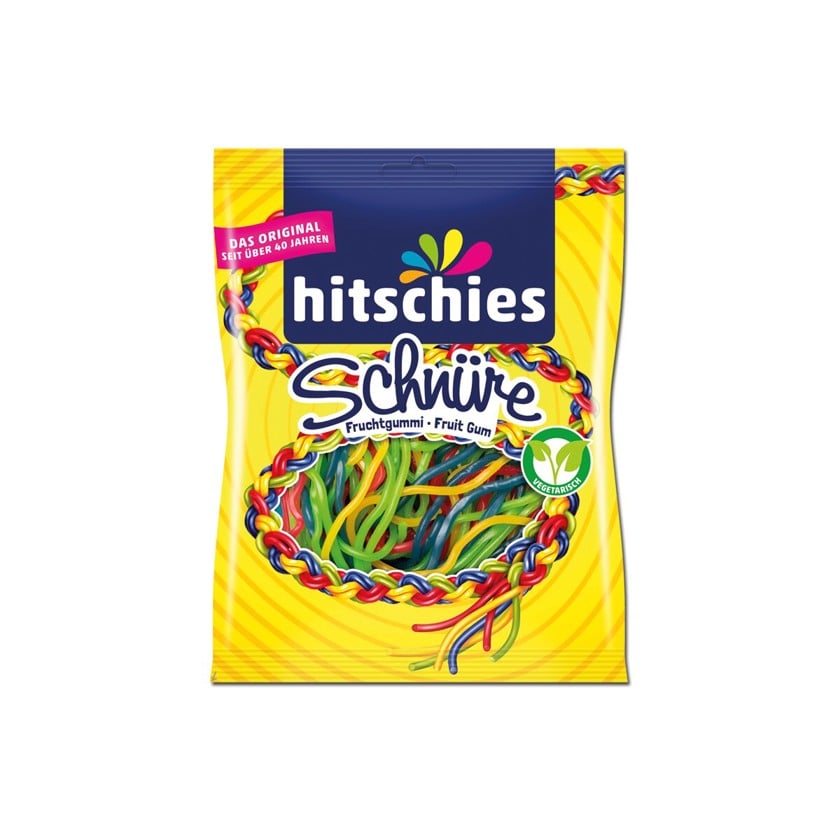 Jele konfetlər Hitschler Fruit Spaghetti 125 q