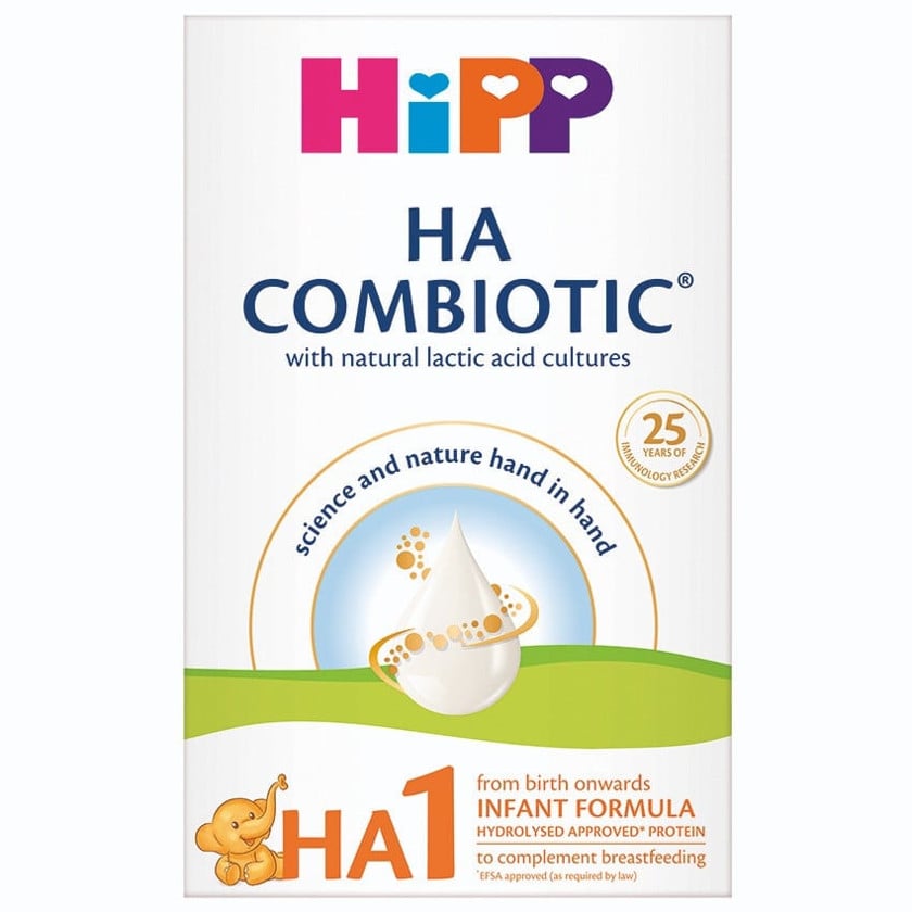 Quru süd qarışığı HİPP HA1 Combiotic hipoallergen, 350 q