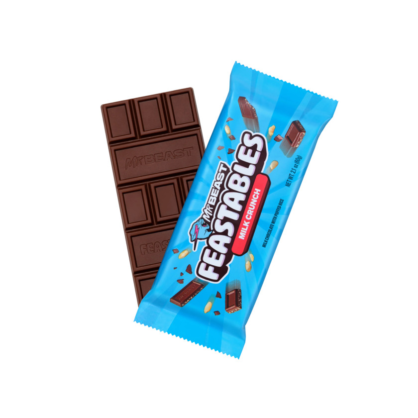 Şokolad MrBeast Feastables Milk Crunch 60 q
