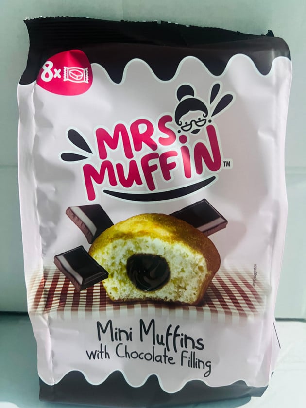 Maffinlər Mrs.Muffin Chocolate, 200 q, 8 əd