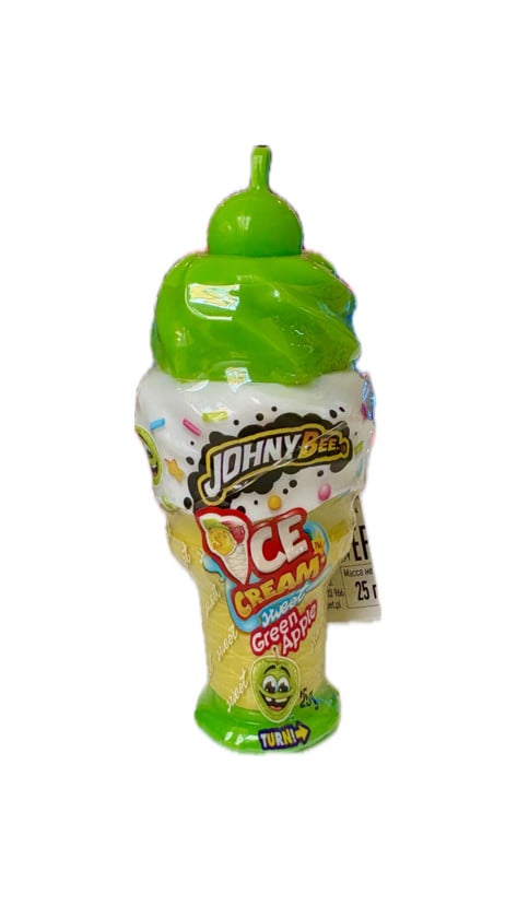 Konfet-jele Johny Bee Ice Cream Green Apple 25 q