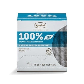 Qara çay Bio:Tea-Teavelope English Breakfast təbii, 15 ədəd, 2 q