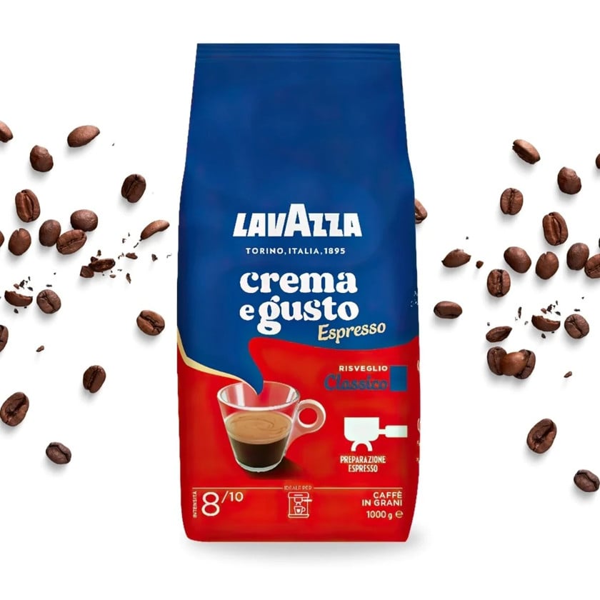 Qəhvə dənələri Lavazza Crema e Gusto, 1 kq