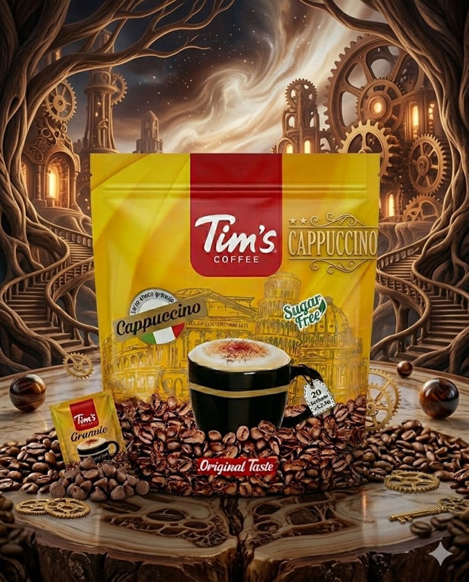 Qəhvə içkisi Tim's Coffee Cappuccino 20 əd