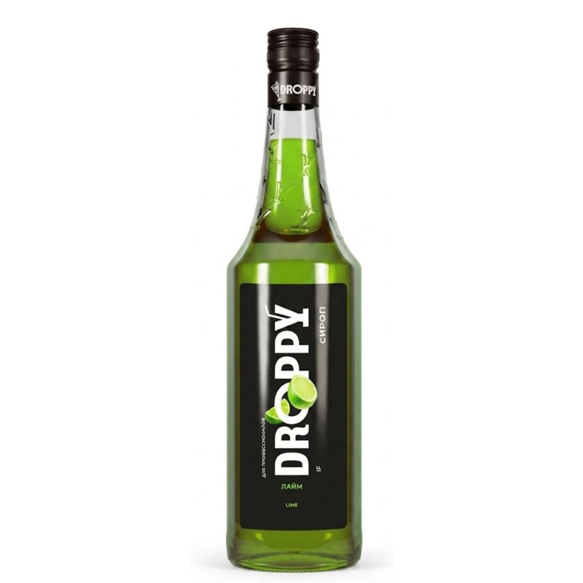 Sirop Droppy Lime, 1 l