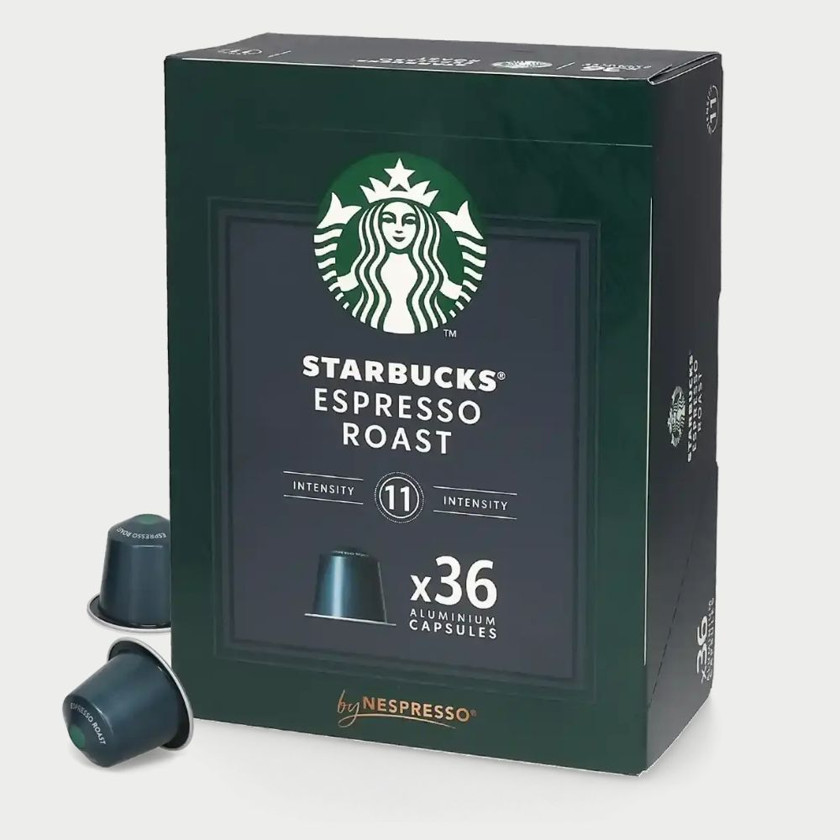 Kapsul qəhvə Starbucks Nespresso Original Espresso Tünd Espresso Roast 36 by Nespresso