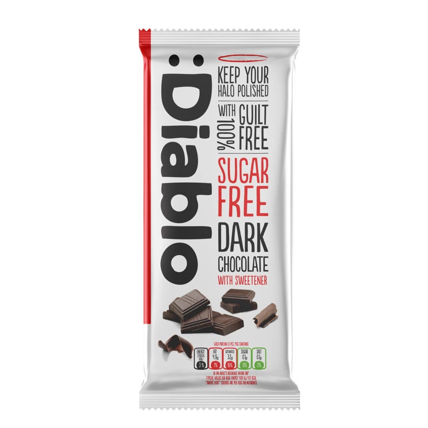 Şokolad Diablo Sugar Free Dark 85 q