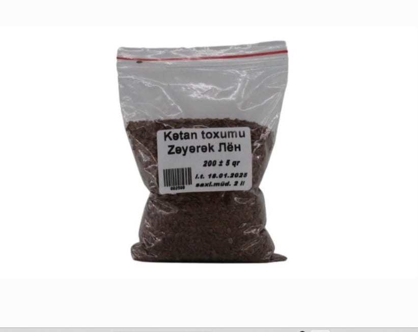 Kətan toxumları, 200 q