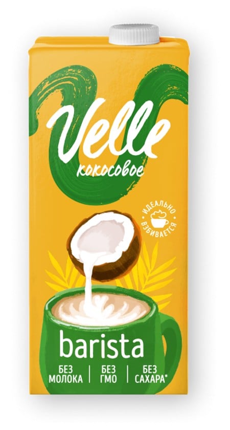 Kokos südü Velle Barista, 1 l