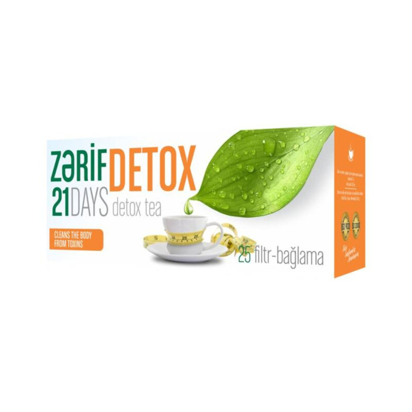 Çay Zərif Detox 25 ədəd