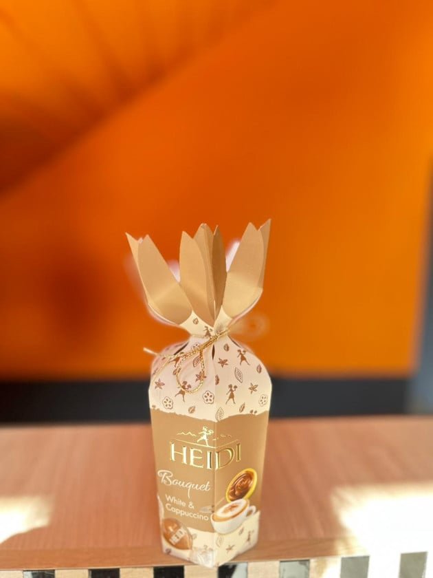 Şokolad konfetlər Heidi Bouquet Cappucino, 120 q