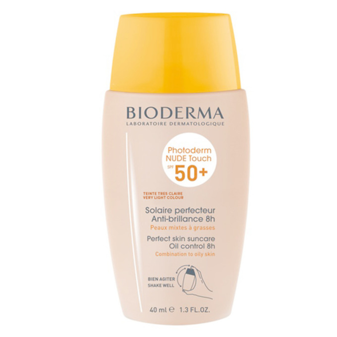 bioderma nude touch very light