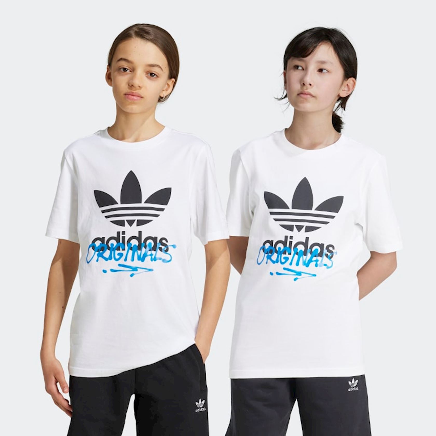 ᐈ Футболка для девочек Adidas IY5452, белая, хлопок, 7-8 лет