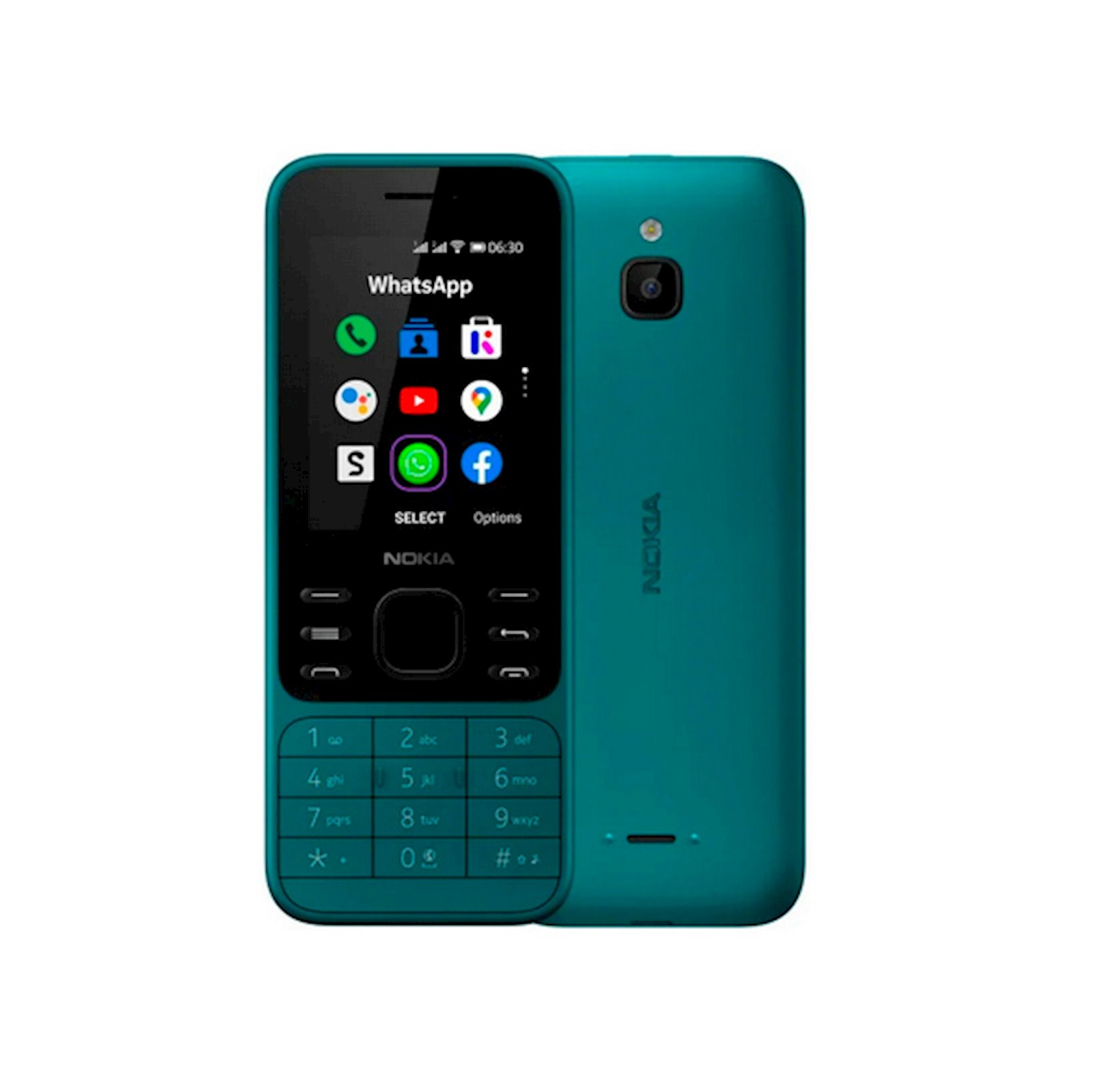 Мобильный телефон Nokia 6300 DS Cyan (6438409055545) - купить в Баку. Цена,  обзор, отзывы, продажа