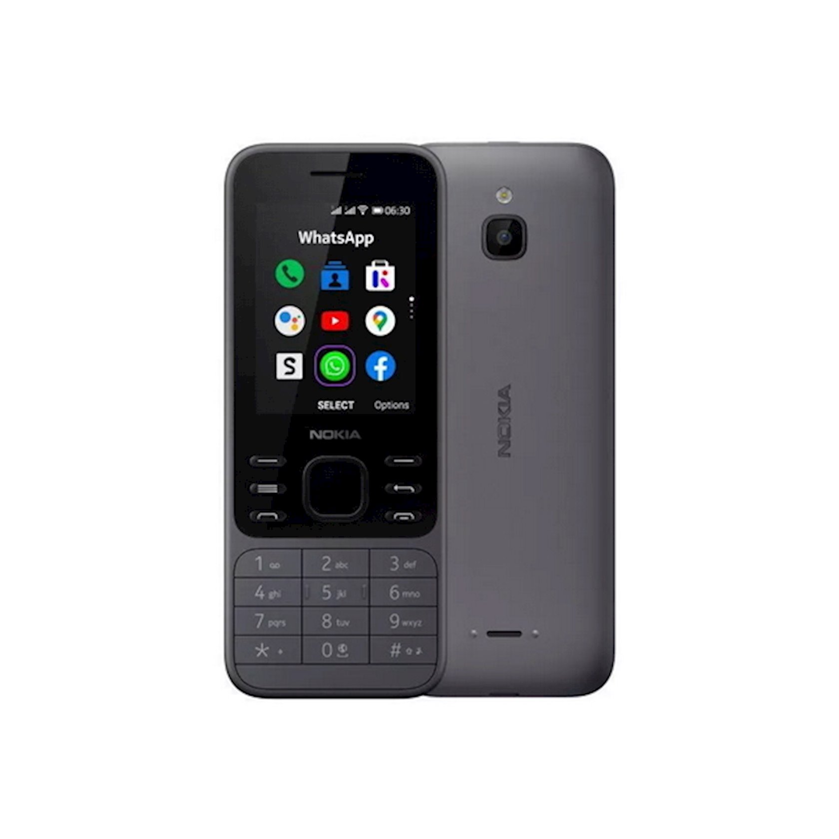 Мобильный телефон Nokia 6300 DS Charcoal (6438409055538) - купить в Баку.  Цена, обзор, отзывы, продажа