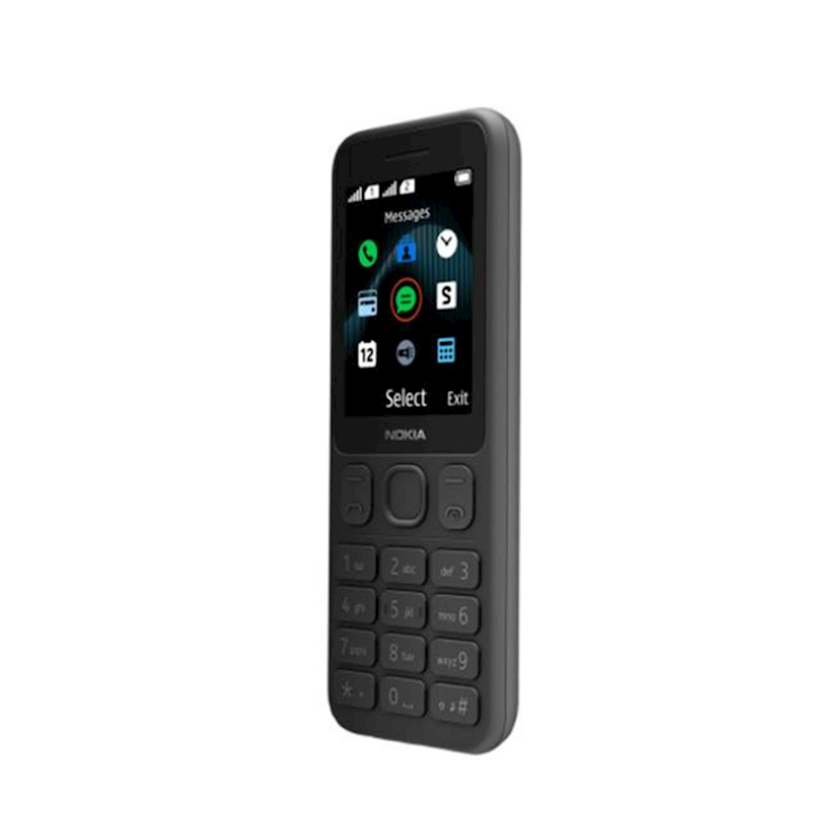 Мобильный телефон Nokia 125 DS 4МB Black (6438409048653) - купить в Баку.  Цена, обзор, отзывы, продажа