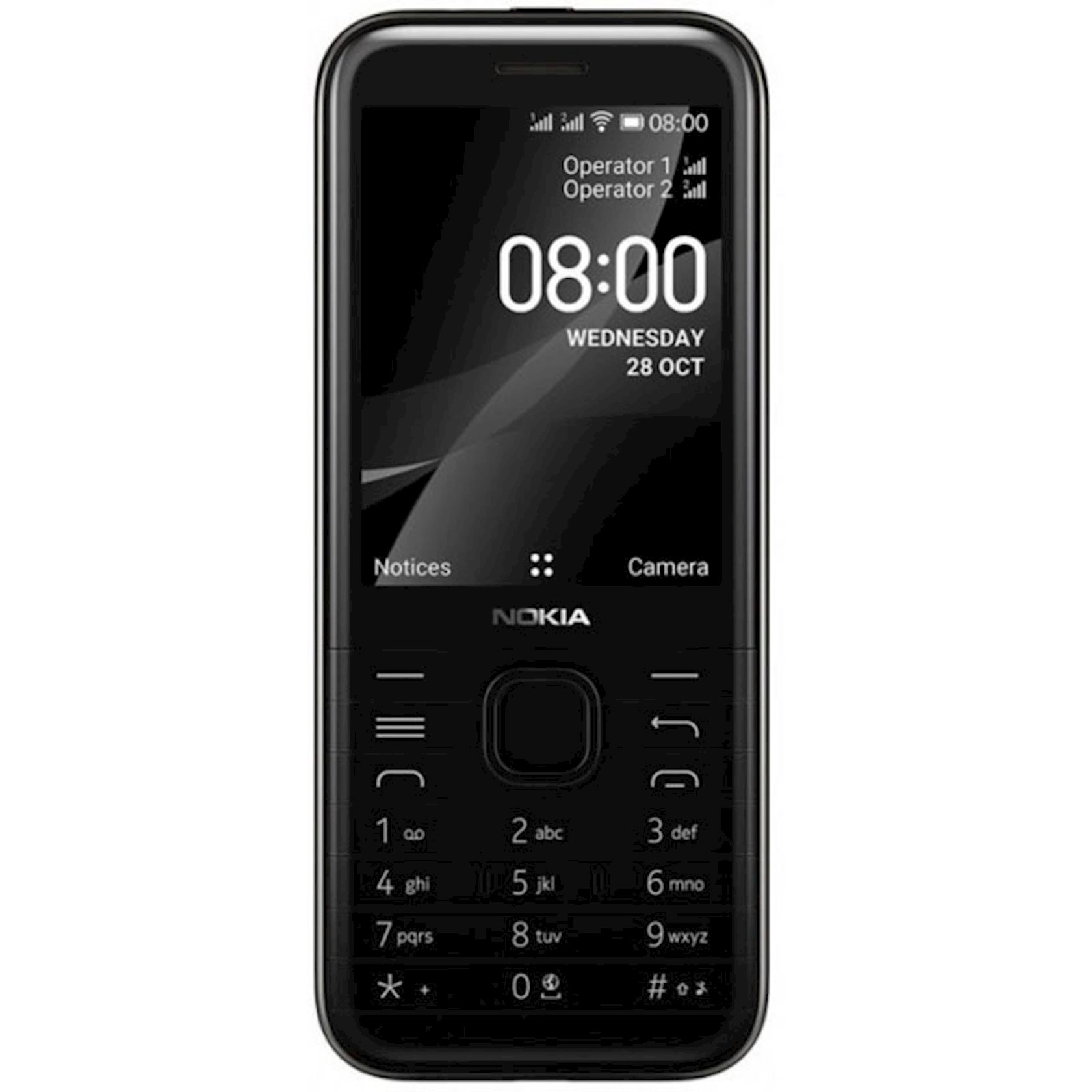 Мобильный телефон Nokia 8000 DS 4GB Black (6438409055569