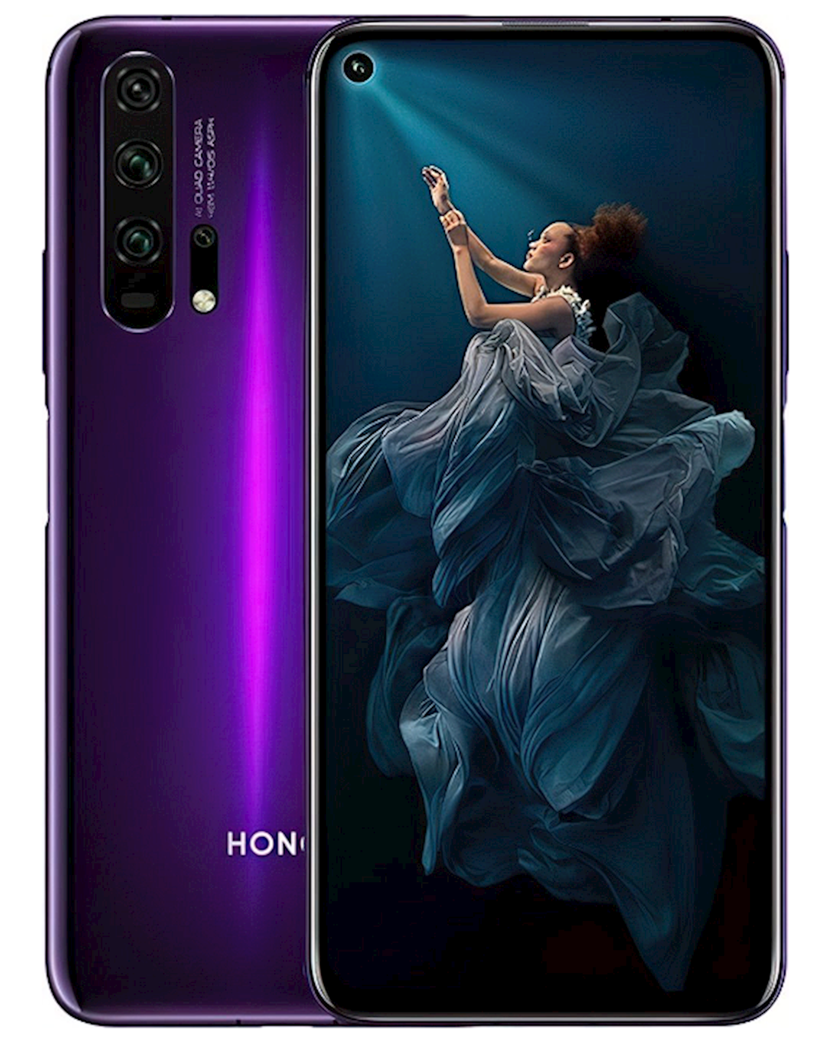 Smartfon Honor 20 Pro 8GB/256GB Phantom Black - Qiymeti, Bakıda almaq.  Satışı, icmal, rəylər