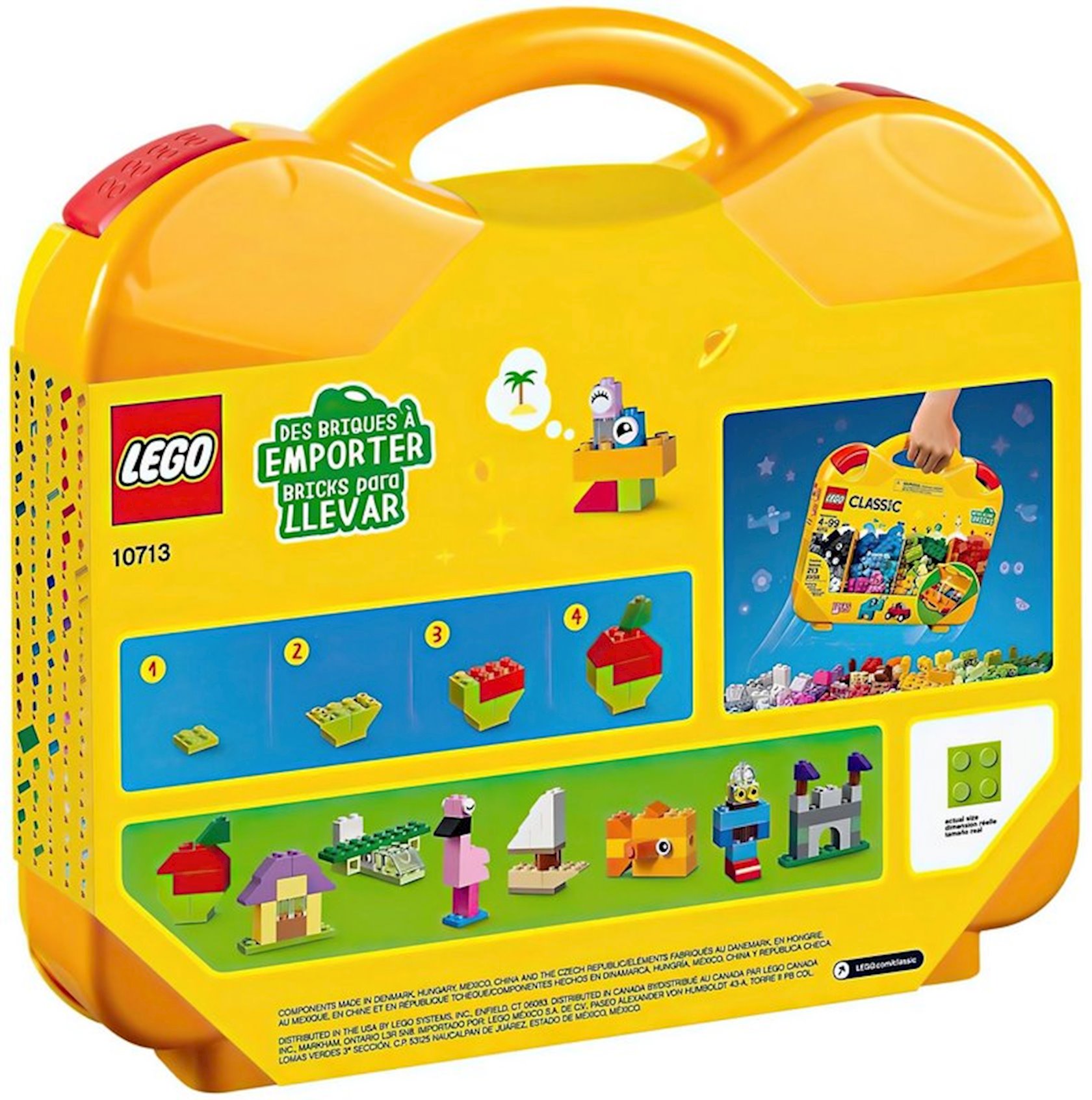 LEGO Classic Building Blocks Starter Case 10713 4 213