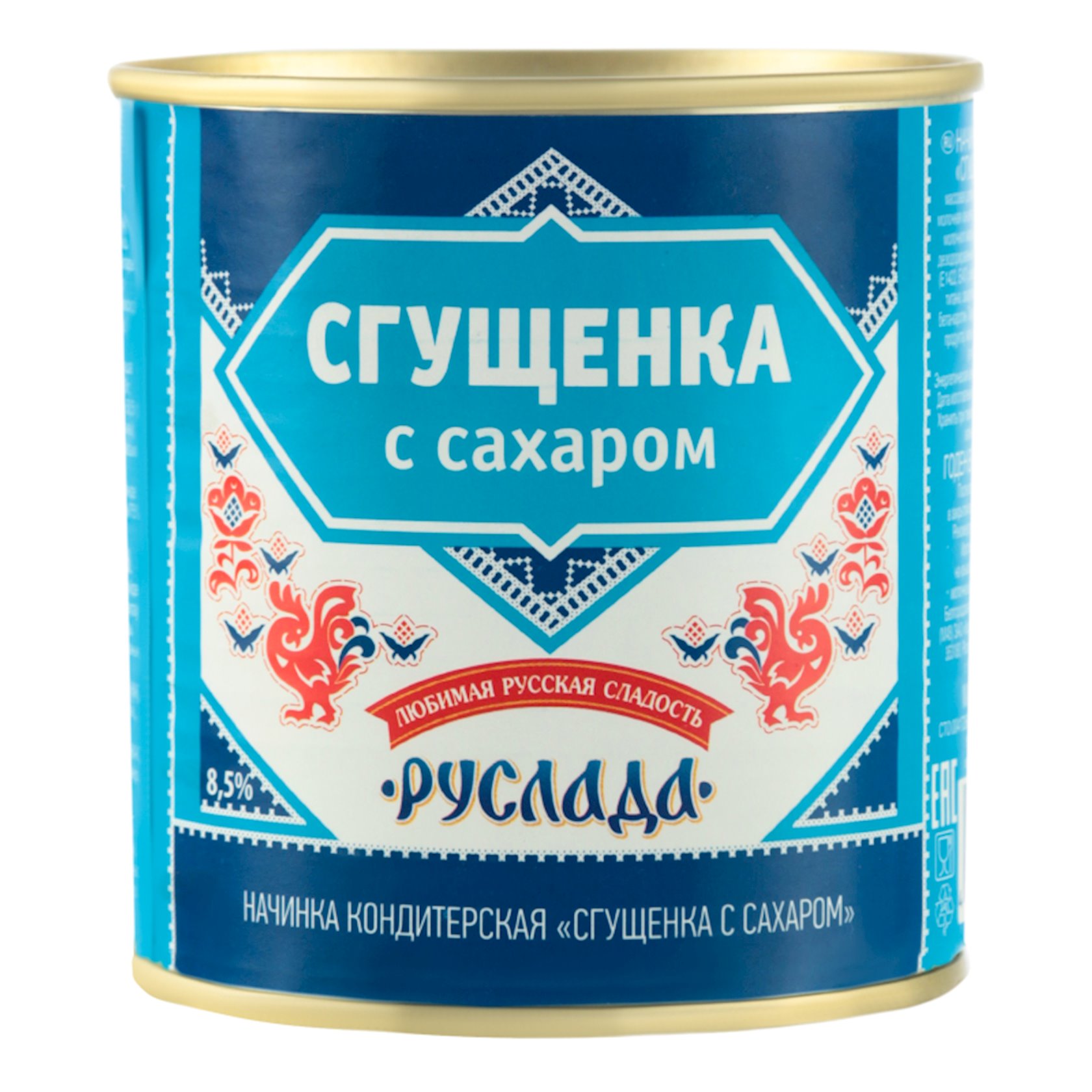 Сгущенка с сахаром ж8.5% ту 380г ж/б Промконсервы