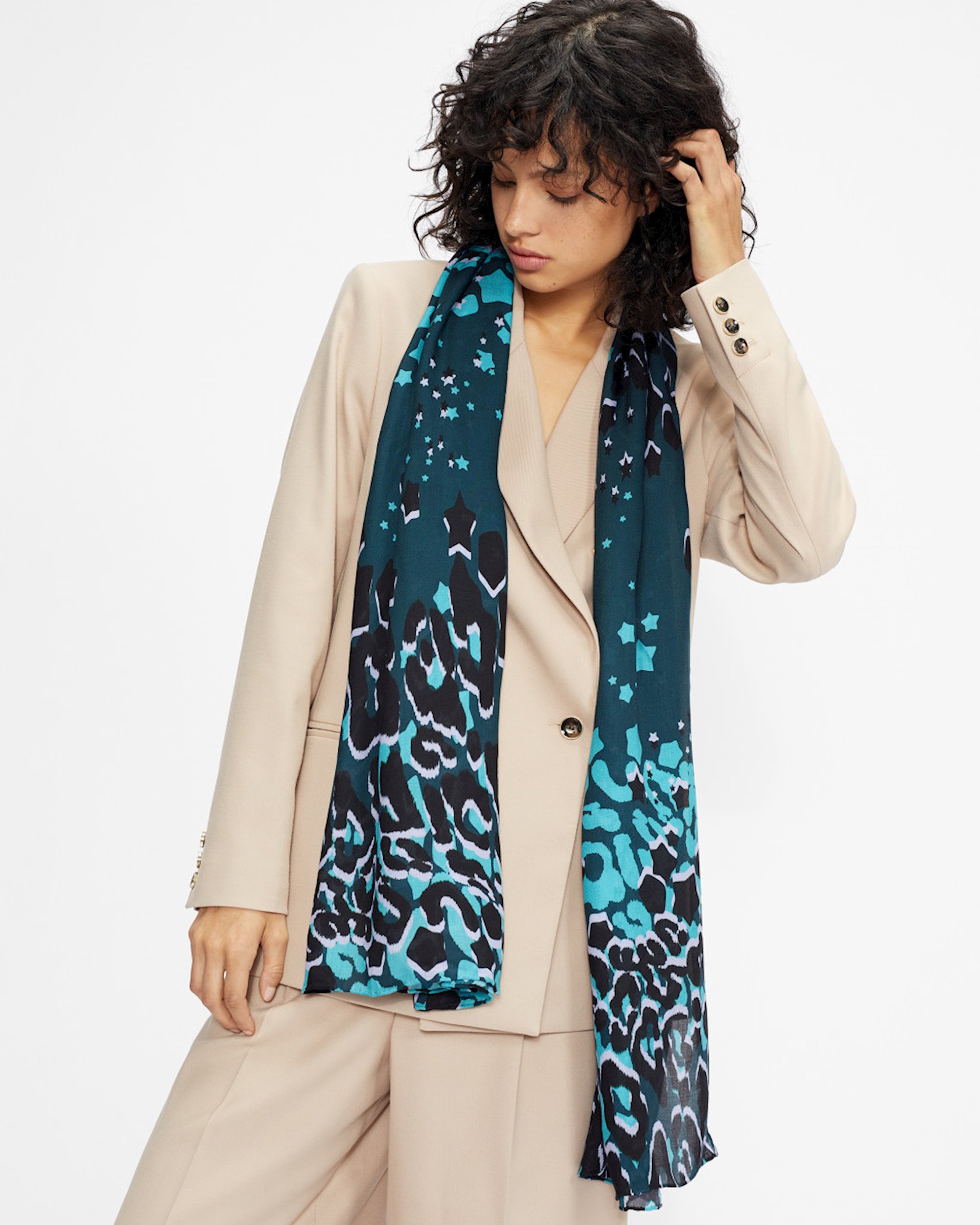 Ted baker leopard store scarf