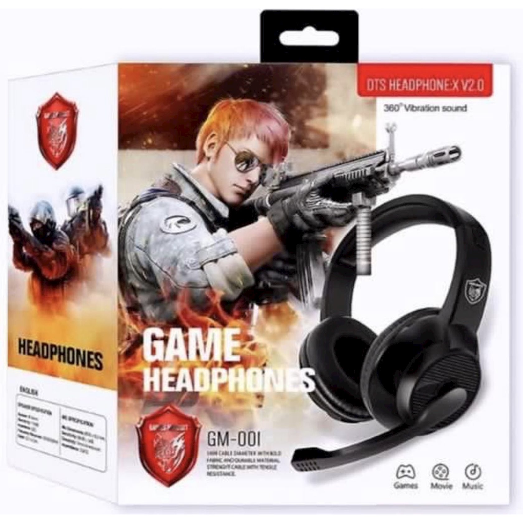 Наушникигарнитура AKZ Games Headset GM001 Black купить в Баку. Цена