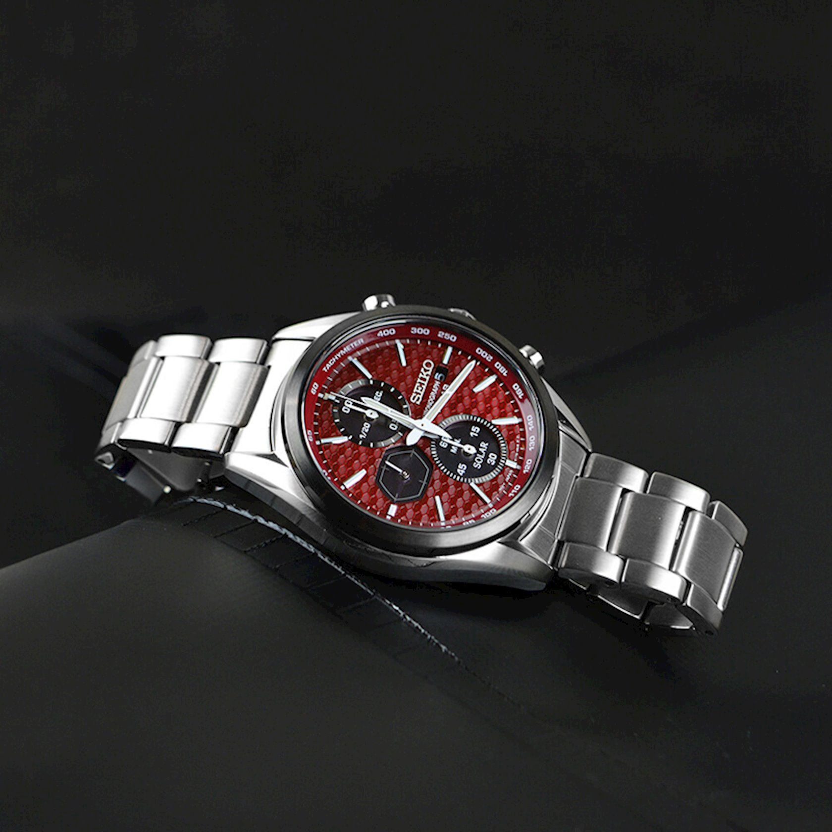 Qol saatı Seiko Conceptual Solar Chronograph SSC771P1 - Bakıda almaq.  Qiymət, icmal, rəylər, satış