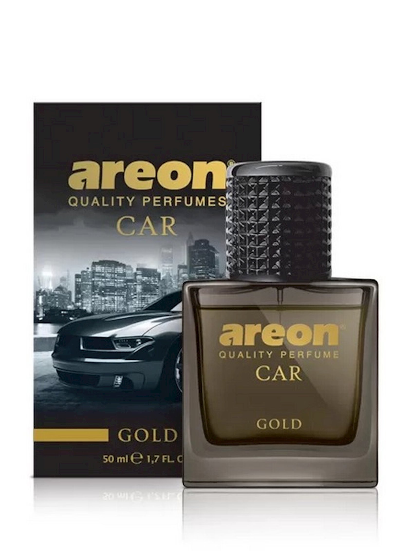 Ароматизатор Areon Car Perfume Gold MCP04, 50 мл - купить в Баку. Цена,  обзор, отзывы, продажа