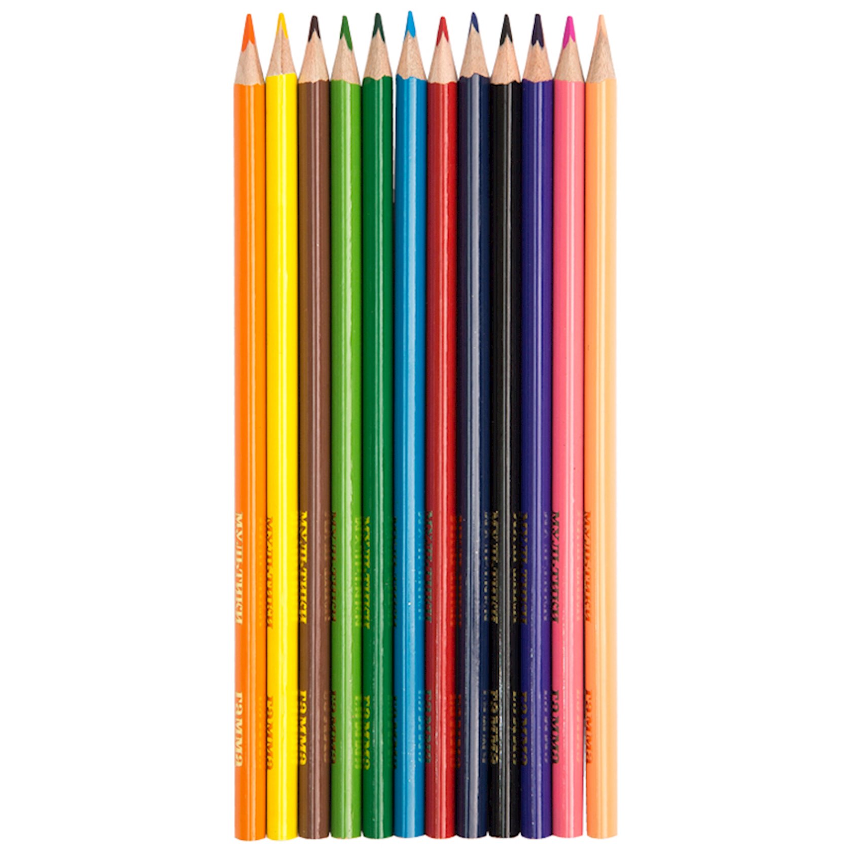  цветных карандашей Гамма,Мультики,трехгранные,12 шт -  в .