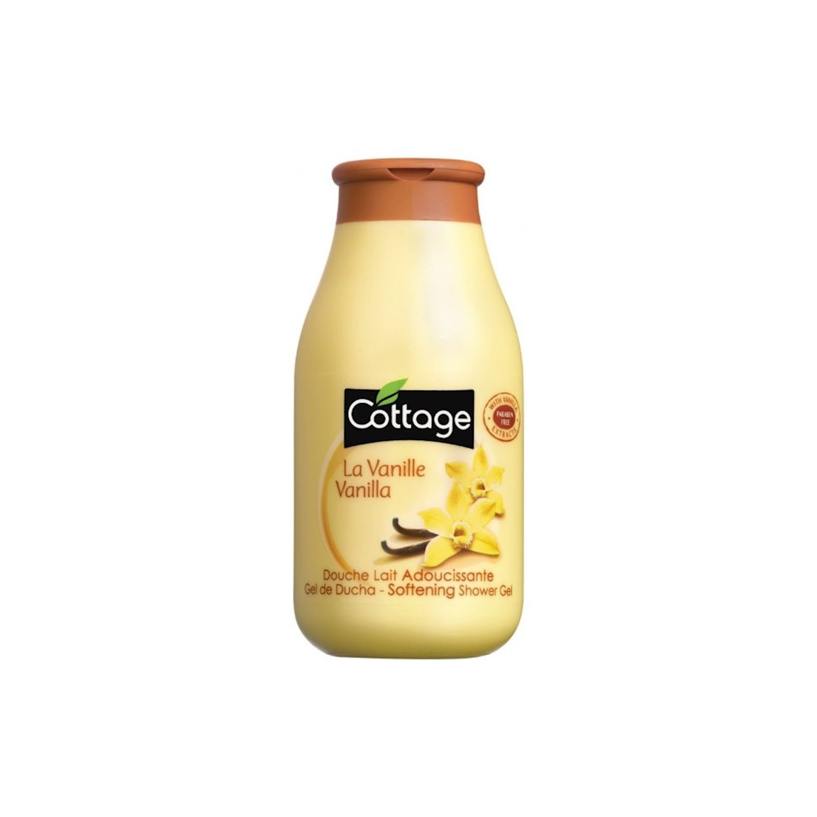 Cottage Douche Lait Vanille 250 Ml