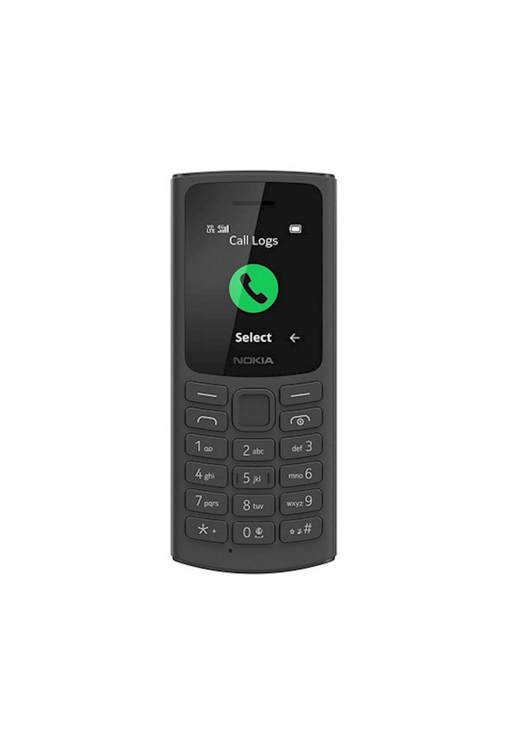 Mobil telefon Nokia 105 4G Black (6438409062819) - Qiymeti, Bakıda almaq.  Satışı, icmal, rəylər