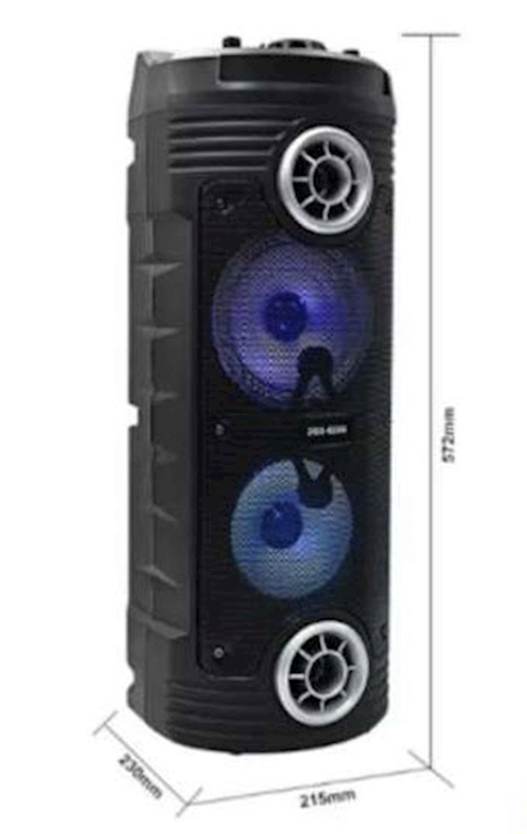 Portativ dinamik ZQS 6208 Black - Qiymeti, Bakıda almaq. Satışı, icmal ...