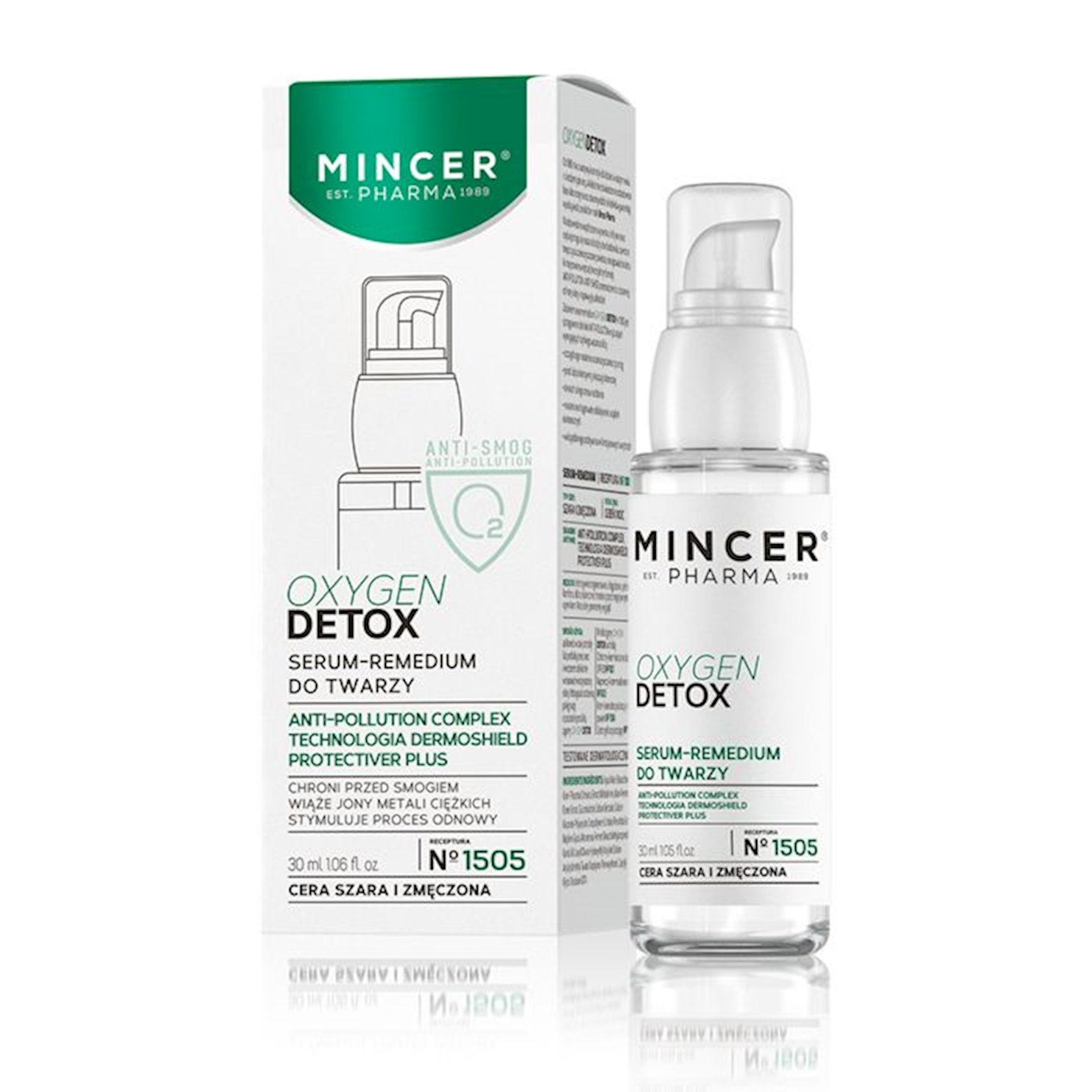 Кремсыворотка Mincer Pharma Oxygen Detox Sos Fase Serum №1505