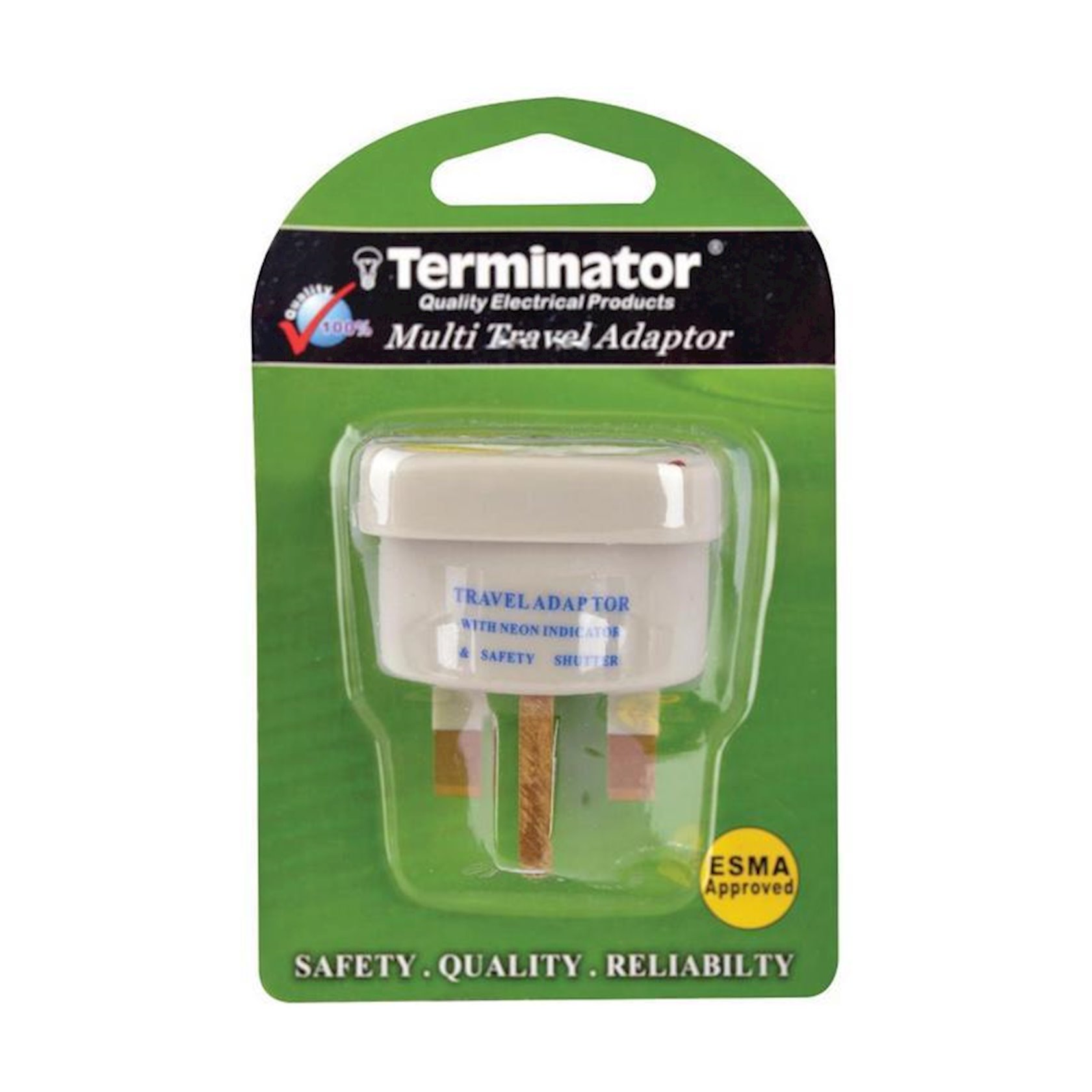 Adapter Terminator Travel Adaptor To Universal CE A Bak da Almaq