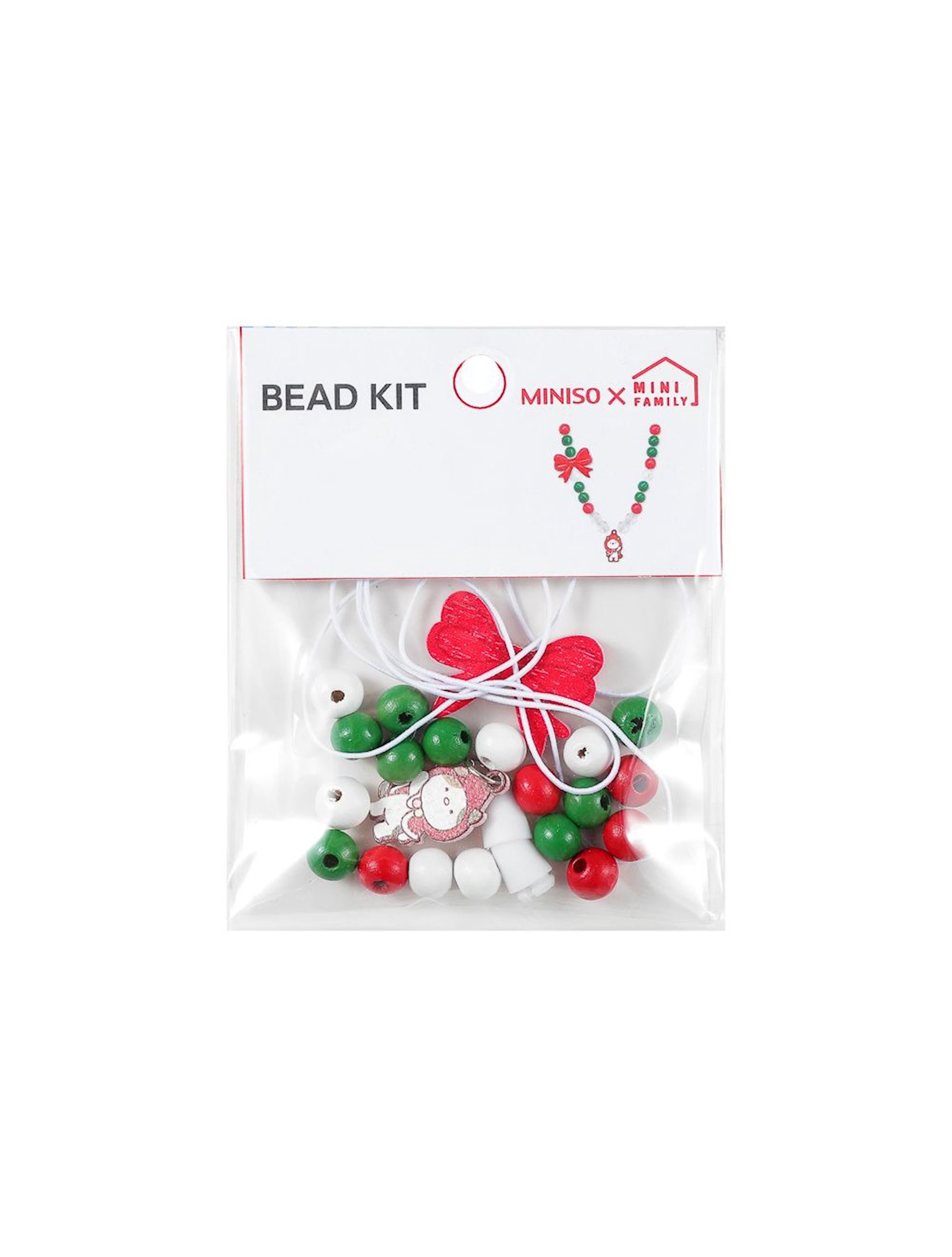 Yaradıcılıq dəsti Miniso Mini Family DIY Teawood Beads Kitten Bakıda