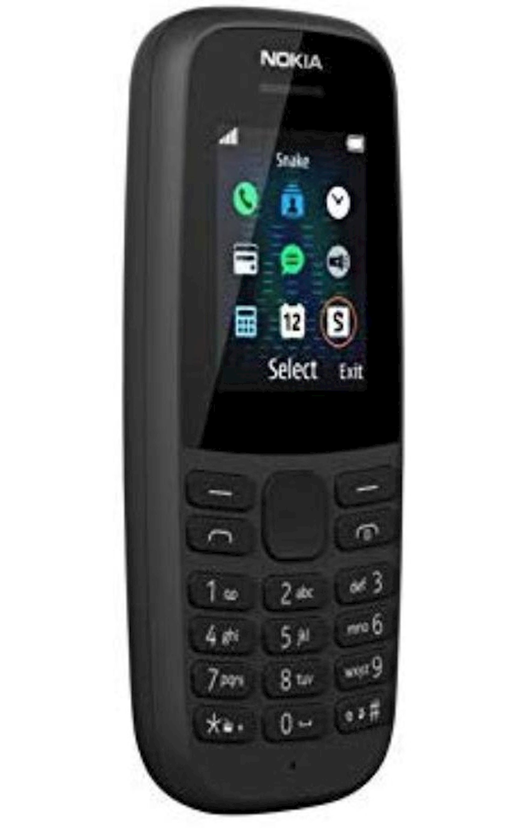 Мобильный телефон Nokia 105 Dual Sim 2019 Black - купить в Баку. Цена,  обзор, отзывы, продажа