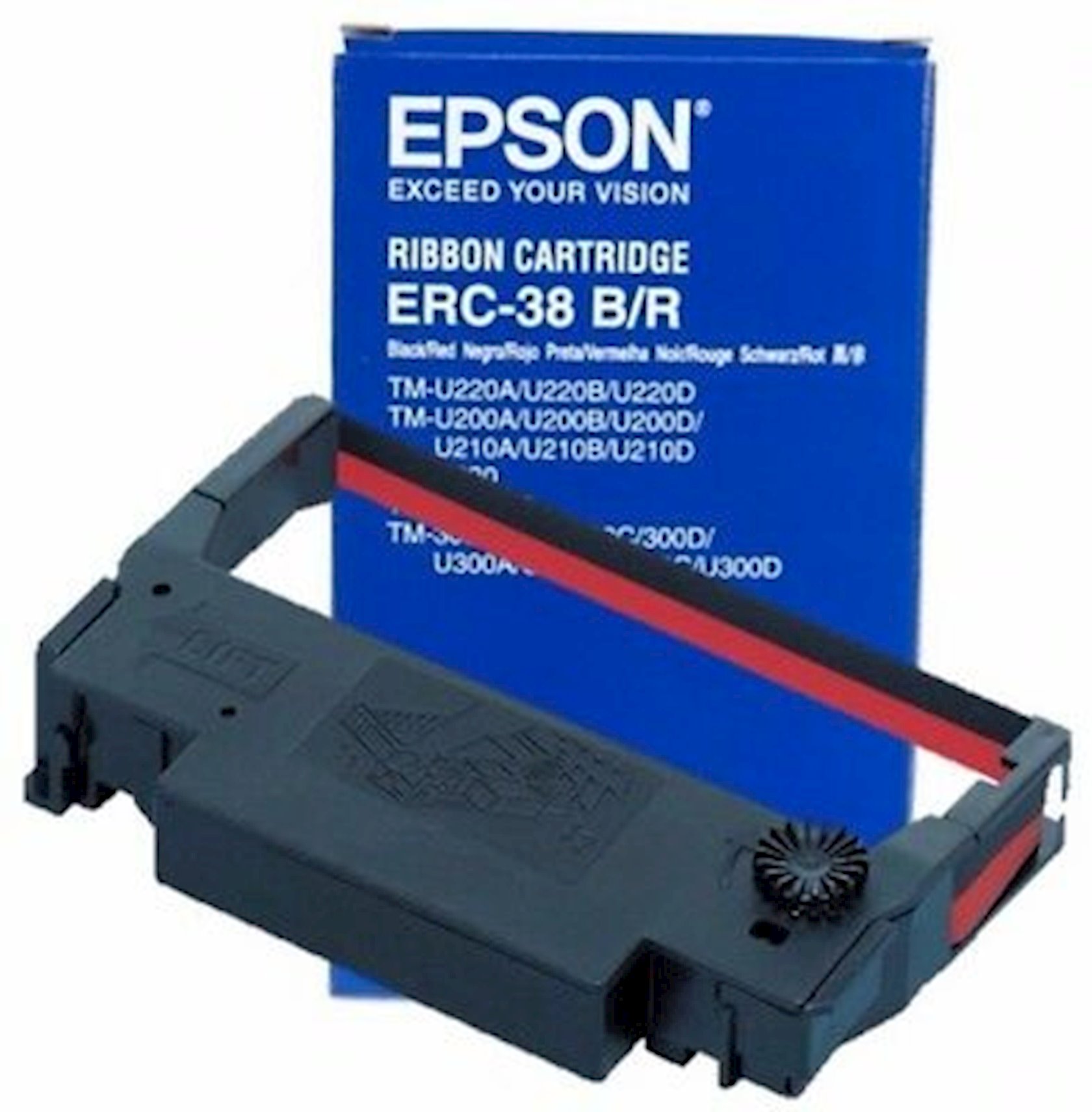 Риббонкартридж Epson ERC38 Black/Red купить в Баку. Цена, обзор
