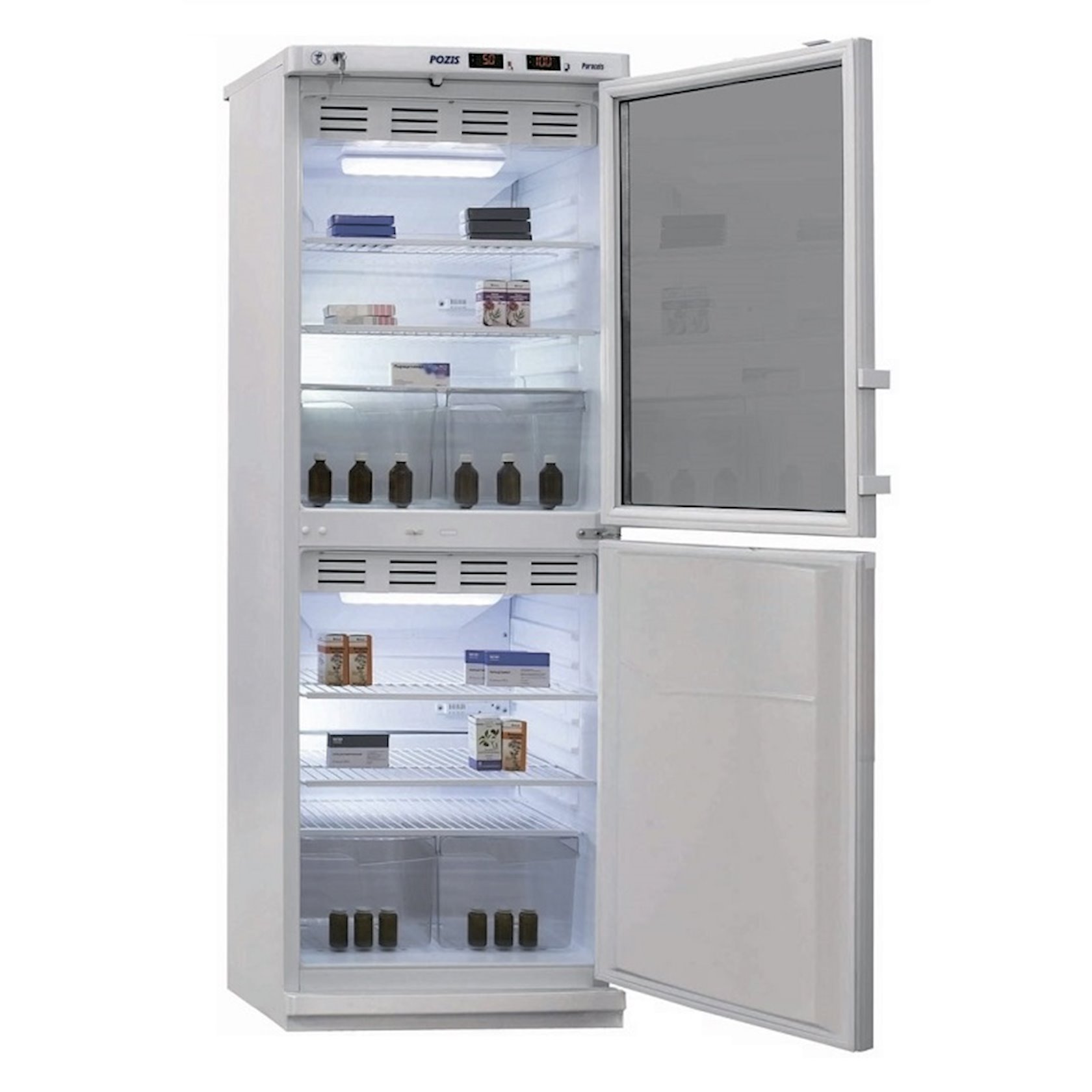 Фармацевтический холодильник Pozis XFD-280 White - купить в Баку. Цена ...