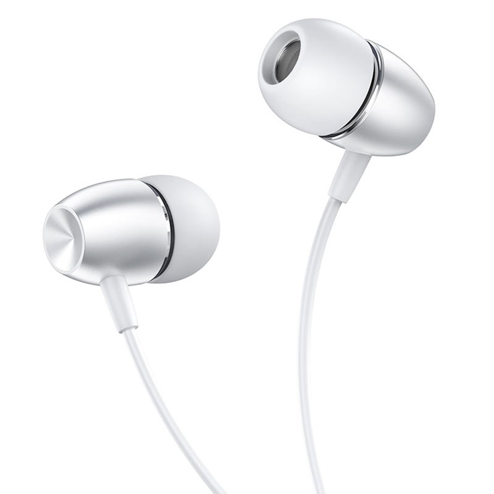 Проводные наушники Borofone BM57 Platinum White - купить в Баку. Цена ...