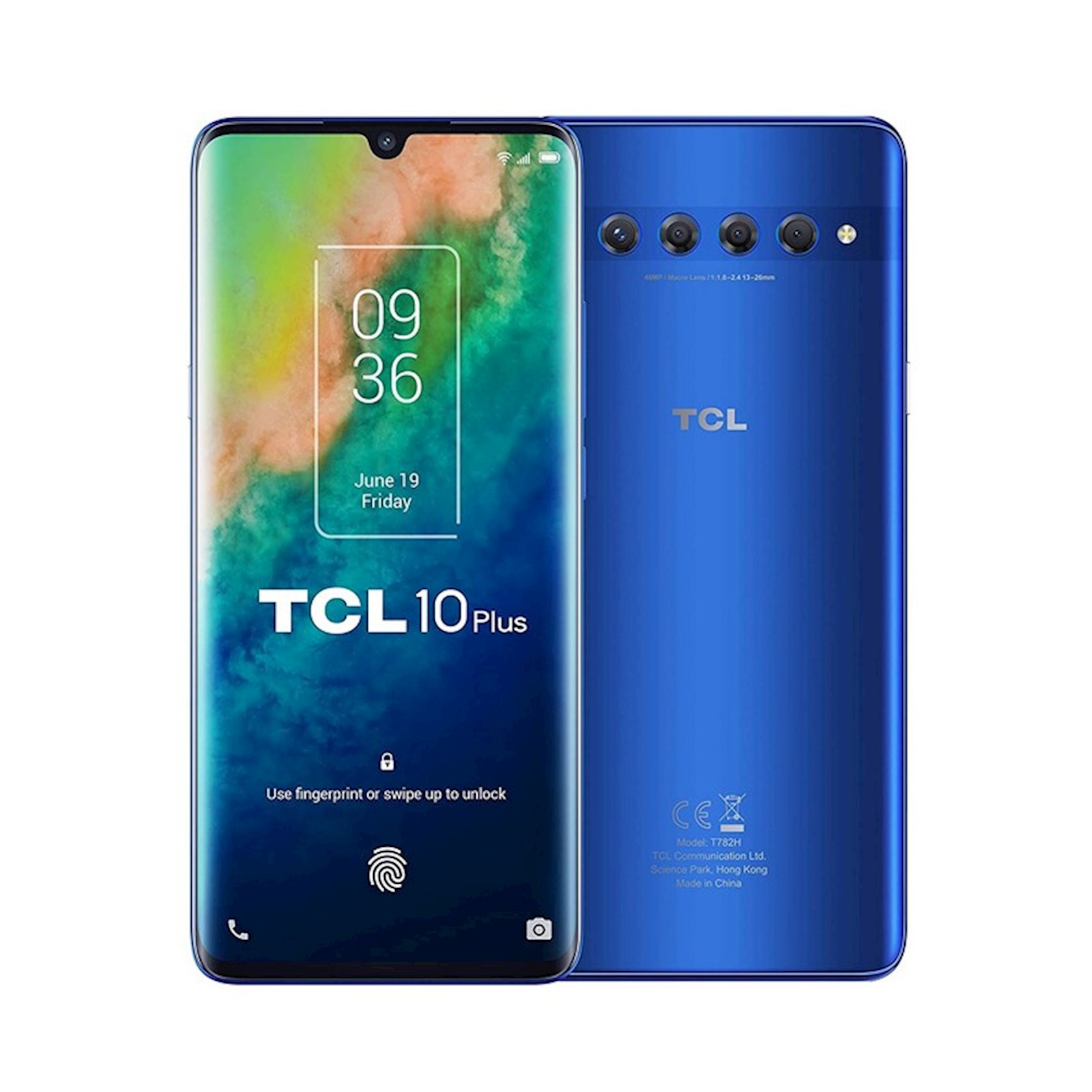 Smartfon TCL 10 Plus 6GB/256GB Moonlight Blue (4894461915784) - Qiymeti,  Bakıda almaq. Satışı, icmal, rəylər