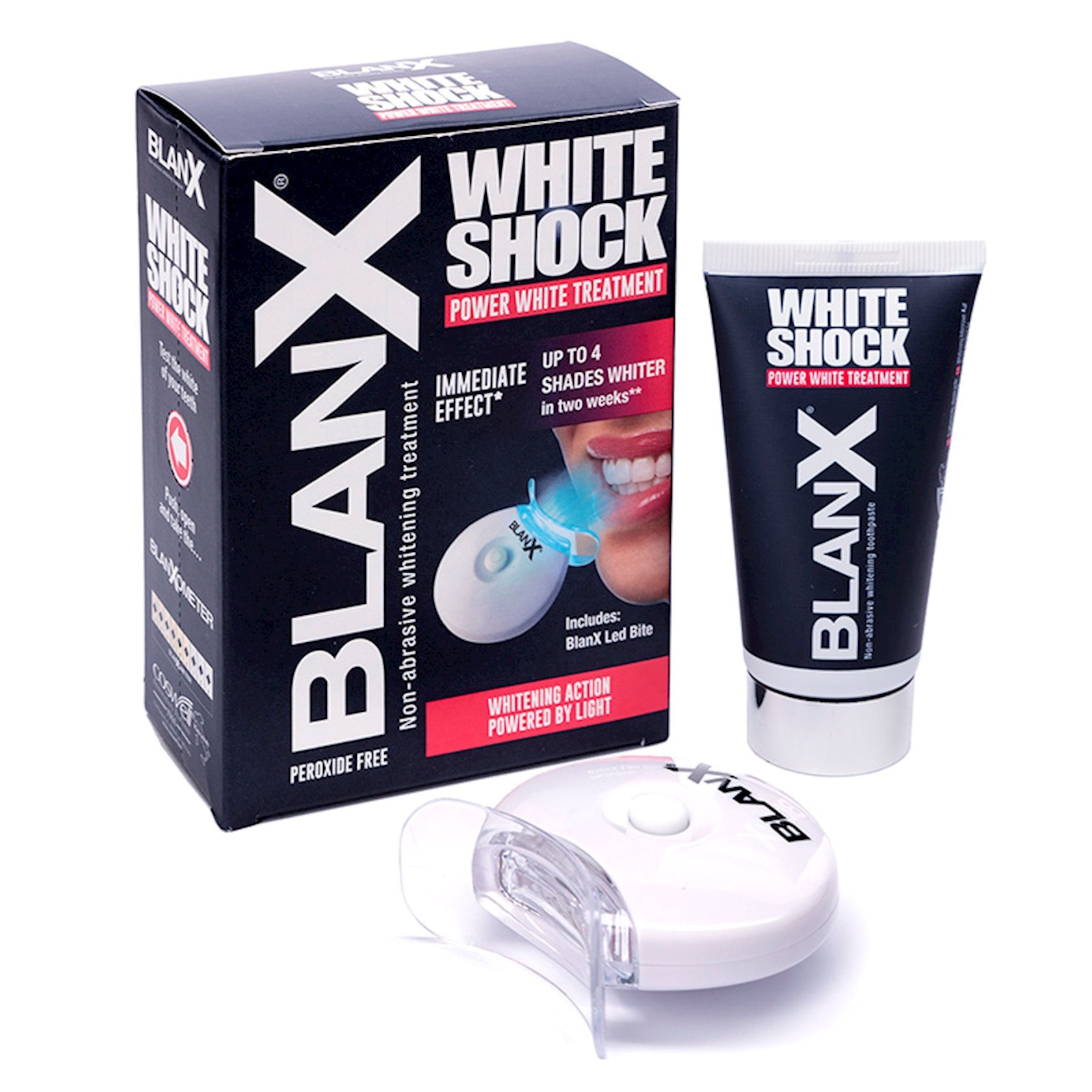 blanx whitening treatment with led