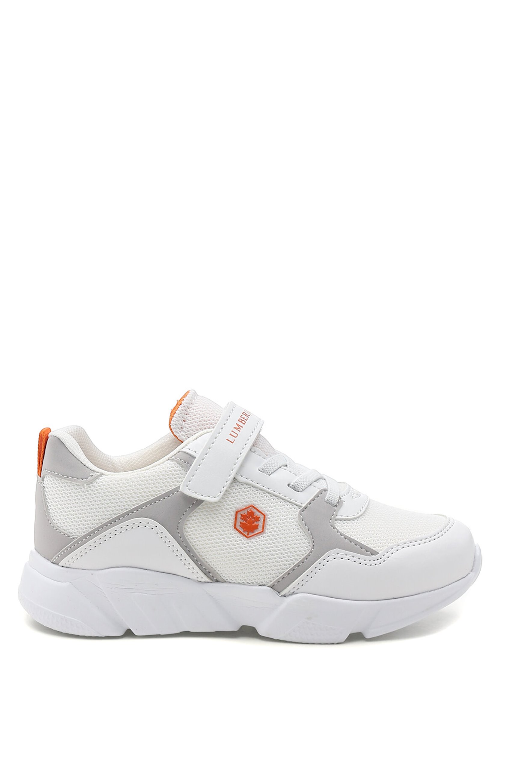 Oğlanlar üçün krosovkalar Lumberjack 2P RAIN 2FX, ağ, süni dəri