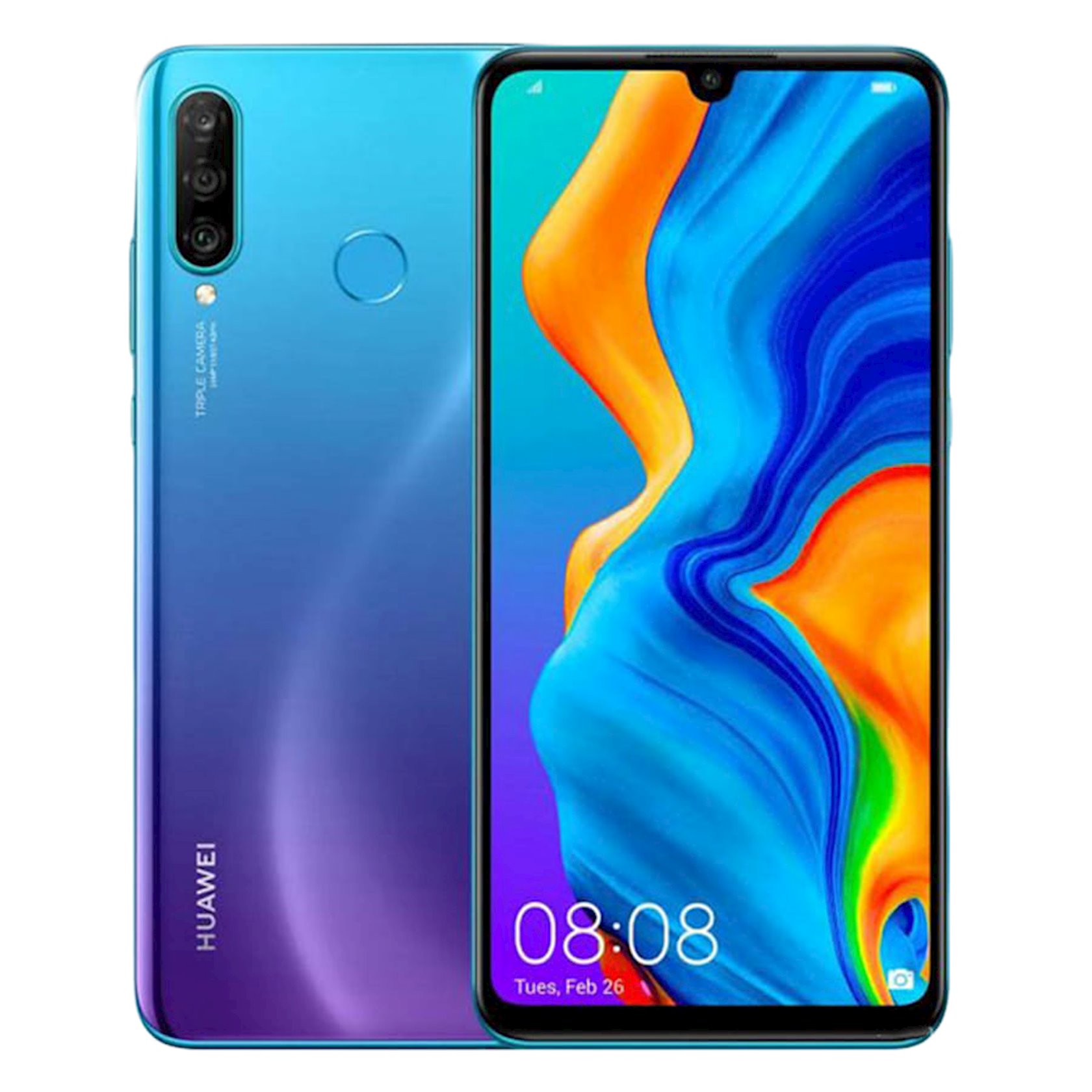 Смартфон Huawei P30 Lite 4GB/128GB Blue - ✓ выгодные цены и