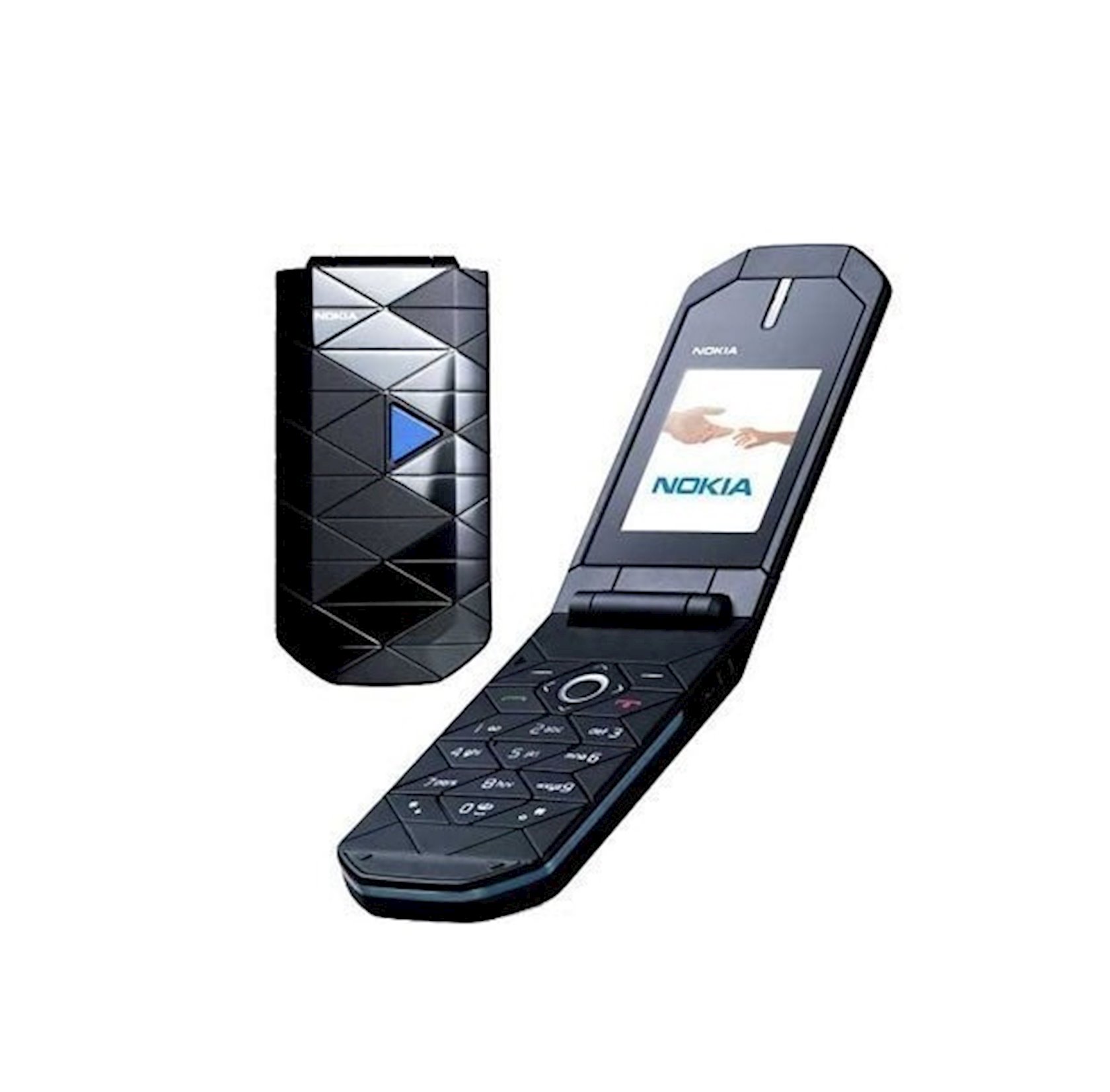 Мобильный телефон Nokia 7070 DS Black/Blue (6907384013692) - купить в Баку.  Цена, обзор, отзывы, продажа