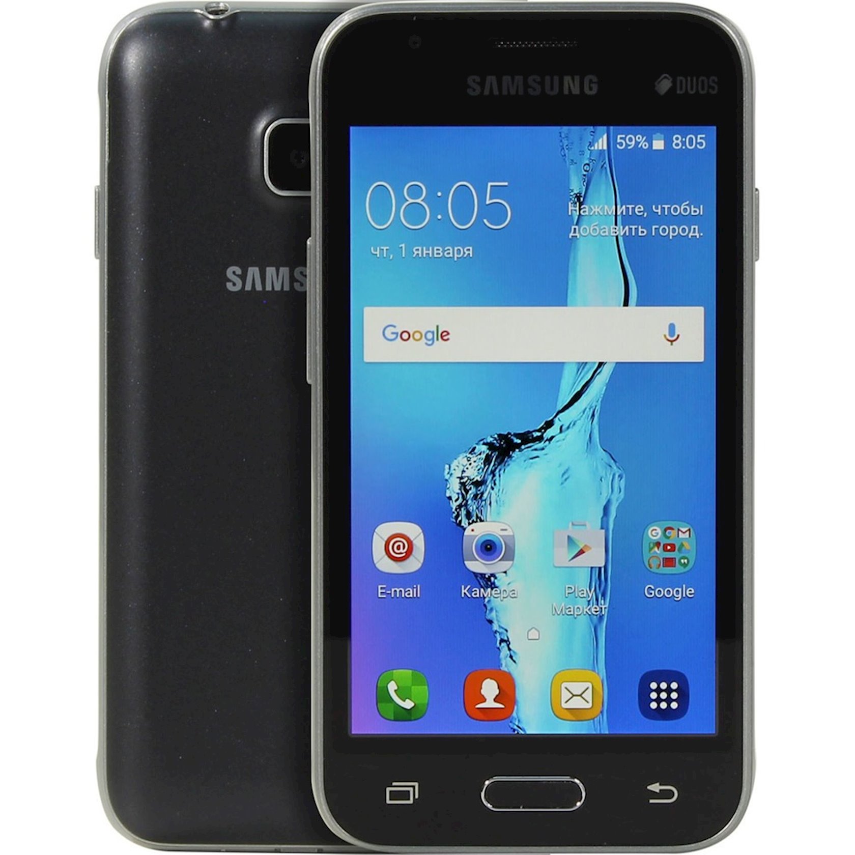 Смартфон Samsung Galaxy J1 Mini SM-J105/DS Black (8806088212685) - купить в  Баку. Цена, обзор, отзывы, продажа