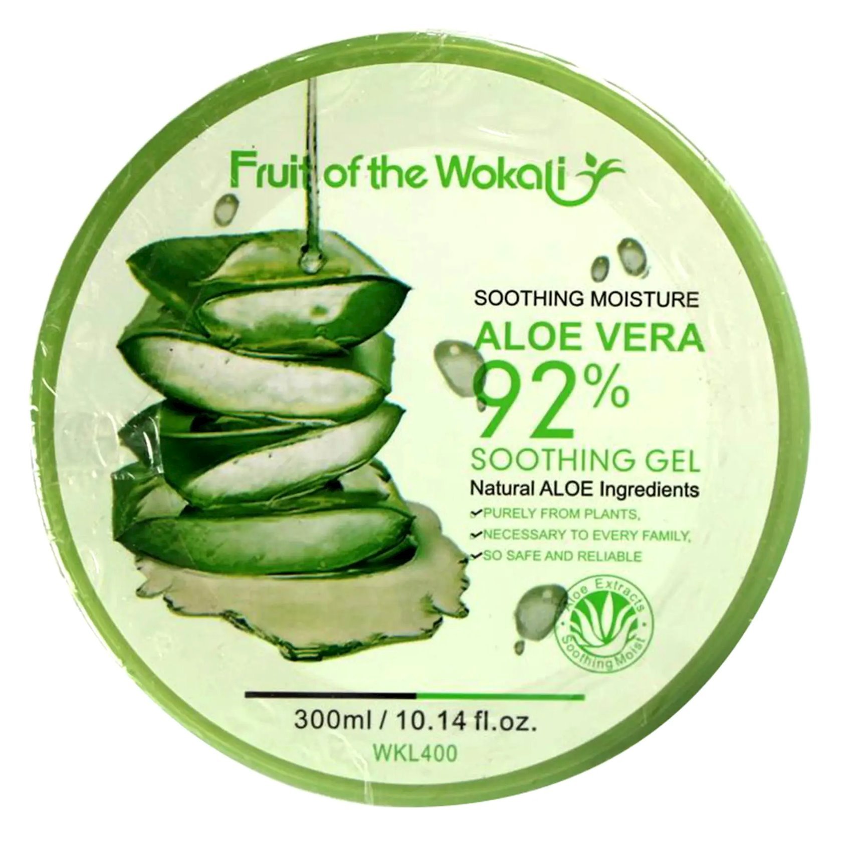 Üz üçün Gel Wokali Aloe Vera Aloe Ekstraktı Ilə 92% 300 Ml - Qiymeti ...